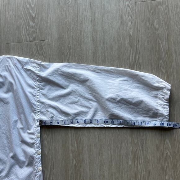 J Crew Flawed Ciel Top Womens Large White FLAWS - Picture 7 of 15